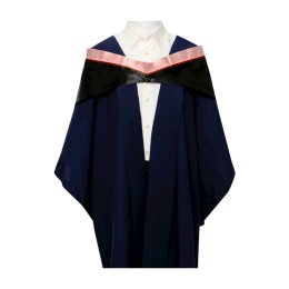 Design pink contrast black graduation gown shawl Tailor-made Hong Kong Polytechnic University graduation gown Master's graduation gown Executive Master Graduation gown manufacturer Design graduation gown company DA559 Design pink contrast black graduation gown shawl Tailor-made Hong Kong Polytechnic University graduation gown Master's graduation gown Executive Master Graduation gown manufacturer Design graduation gown company DA559